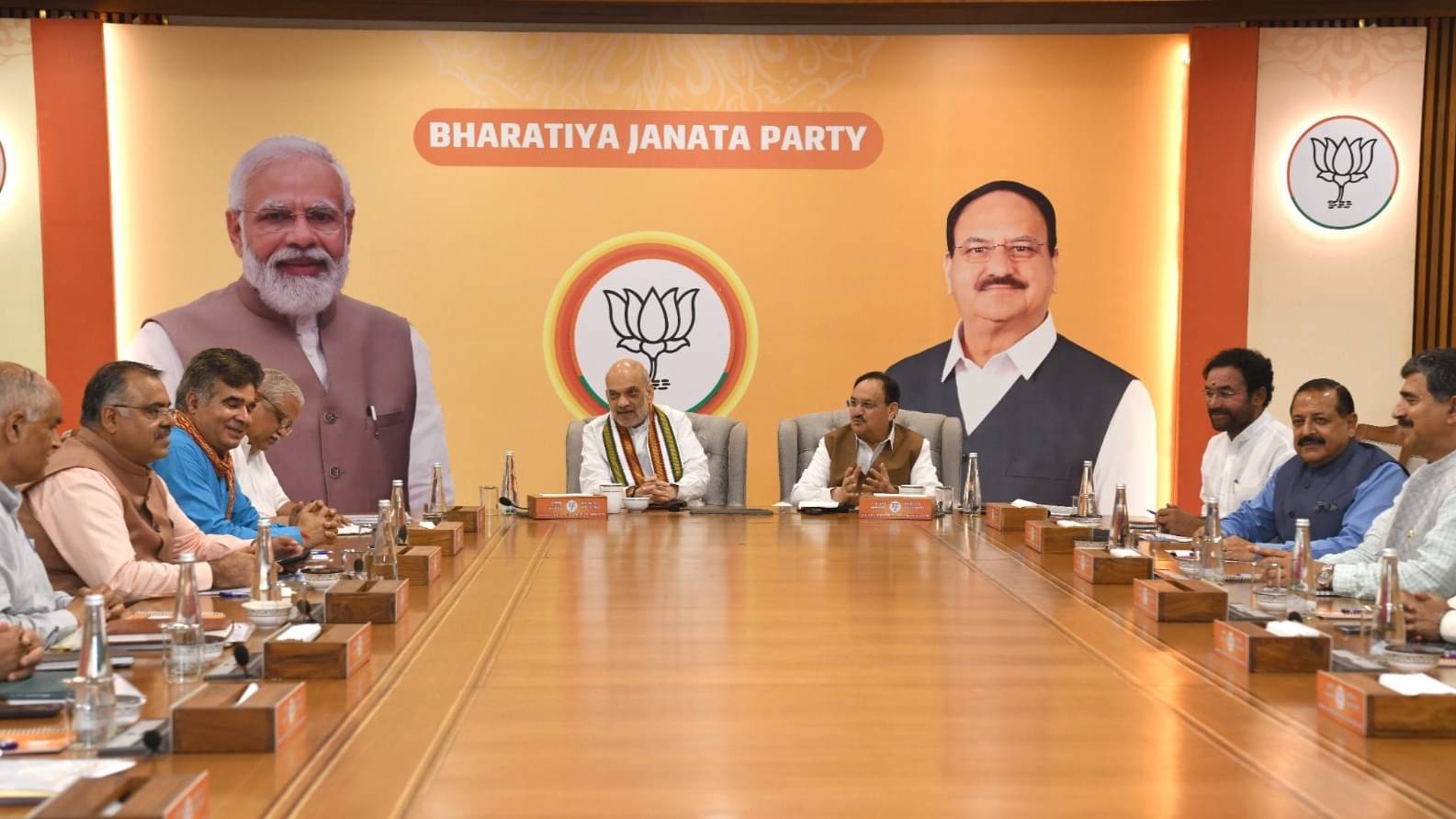 Shah Nadda Asks Bjp Unit To Identify Like Minded Parties For Pre Poll