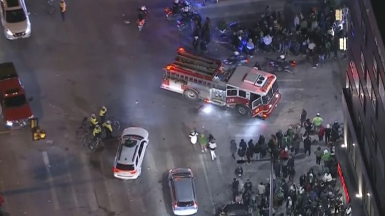 3 Injured as Car Drives into Crowd in Philadelphia After Eagles Playoff Game