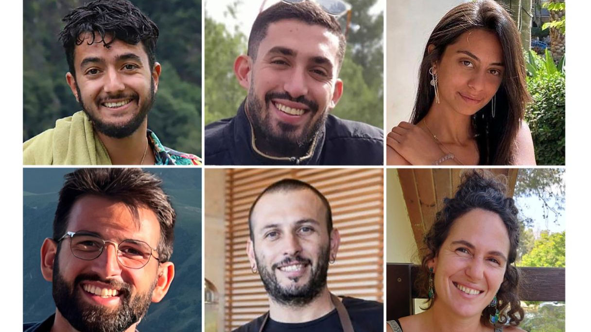 Israel Identifies 6 Hostages Killed in Gaza During Rescue Mission