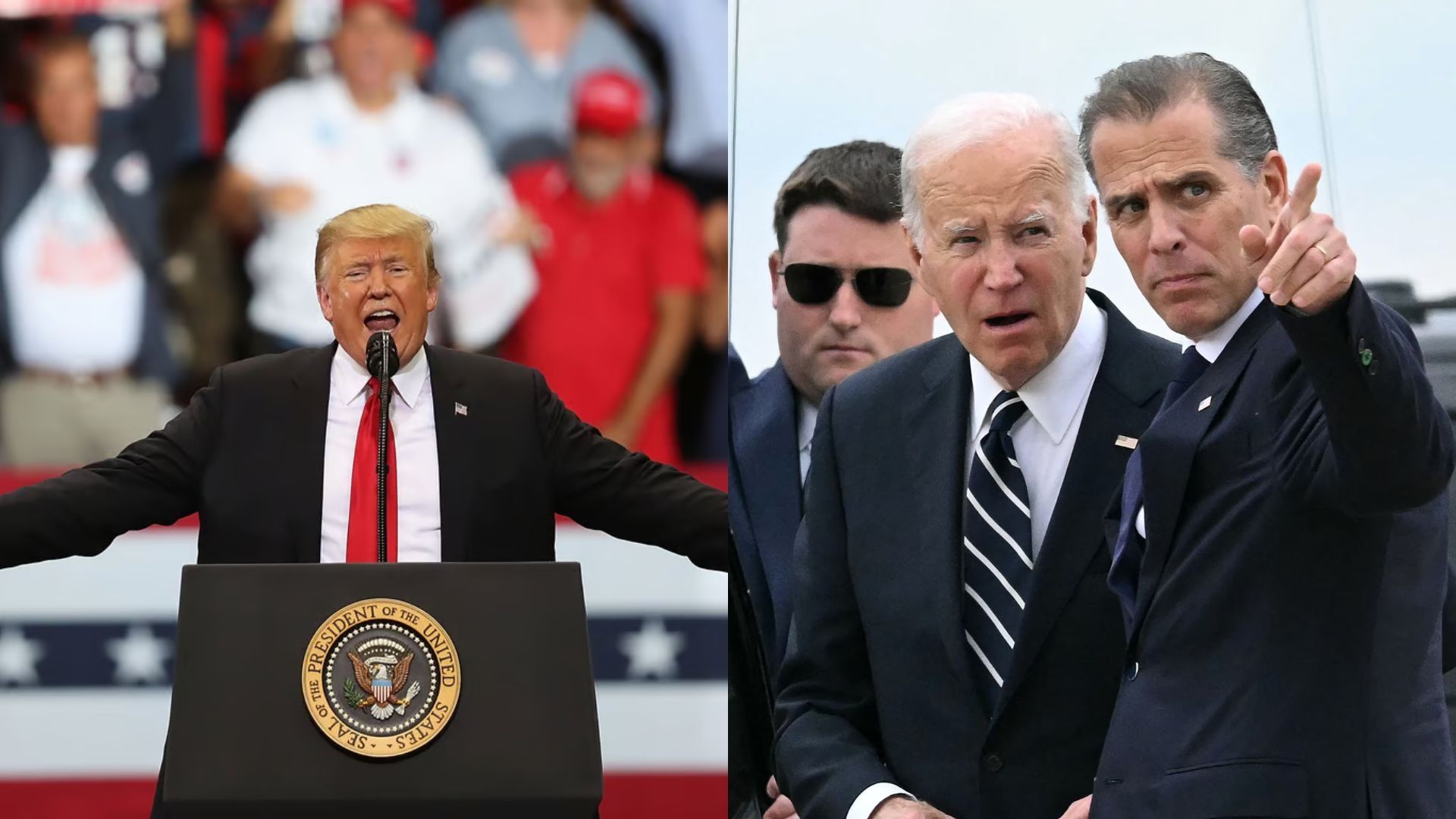 ‘Abuse, Miscarriage of Justice’: Trump as Biden Pardons Son Hunter in Gun, Tax Fraud Charges