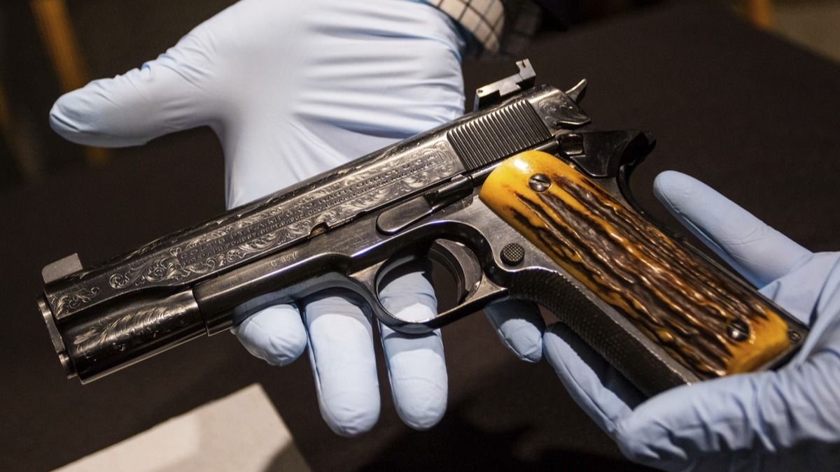 Al Capone’s Colt .45 Pistol That Saved His Life is Coming to Vegas