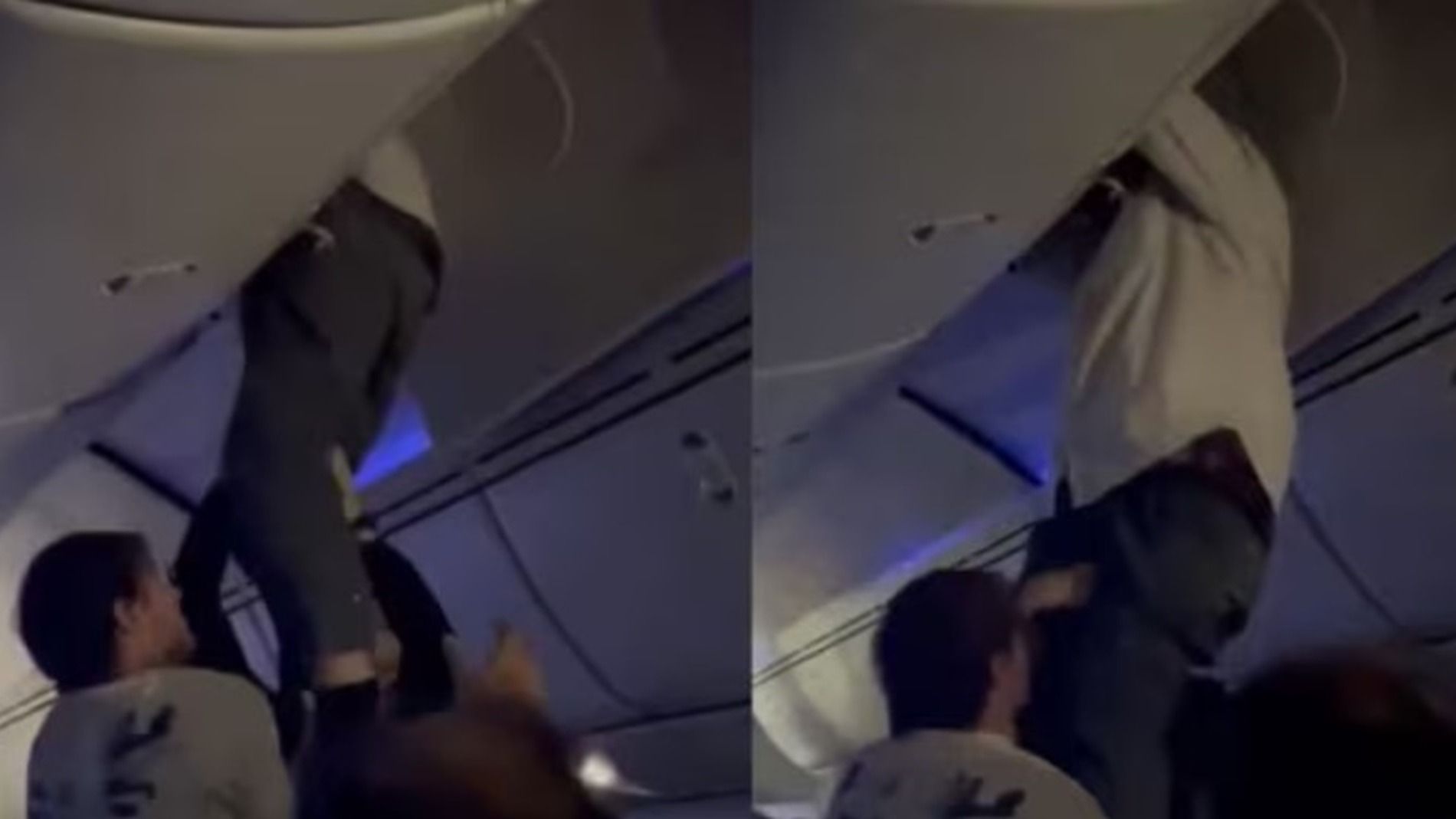 Video: Passenger Rescued from Overhead Bin After Turbulence Hits Air Europa Flight; 30 Injured