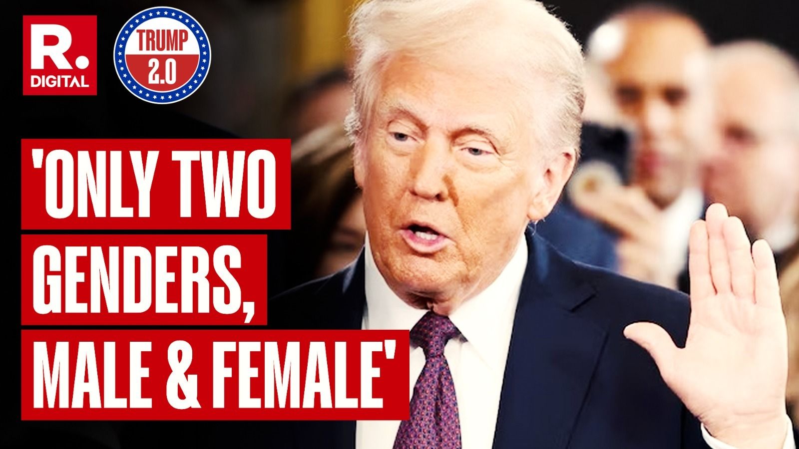 America Will Have Only Two Genders-Male and Female, Announces Trump