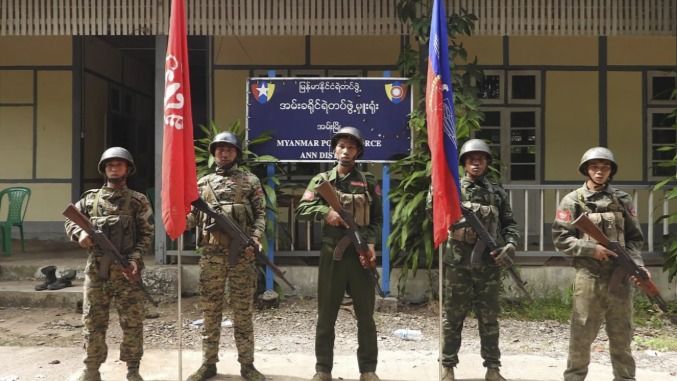 Ethnic Armed Group Claims to Capture Major Regional Army Headquarters in Western Myanmar