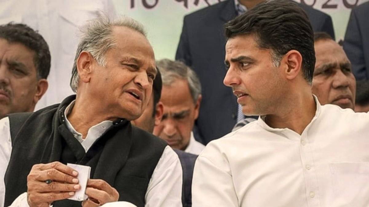 जोधपूर जिल्हा अध्यक्ष निवडणुकीत राजस्थानमध्ये पुन्हा राजस्थानमध्ये अशोक गेहलोट आणि सचिन पायलट गट संघर्ष, दोन्ही गटांचे समर्थक संघर्ष