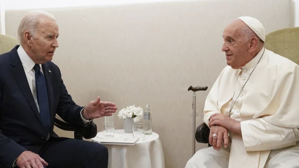 Biden Honours Pope Francis with Presidential Medal of Freedom