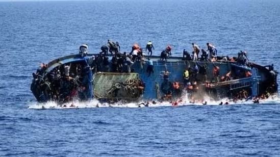 Boat Carrying Migrants Capsizes Off Libyan Coast: 1 Dead, 22 Missing