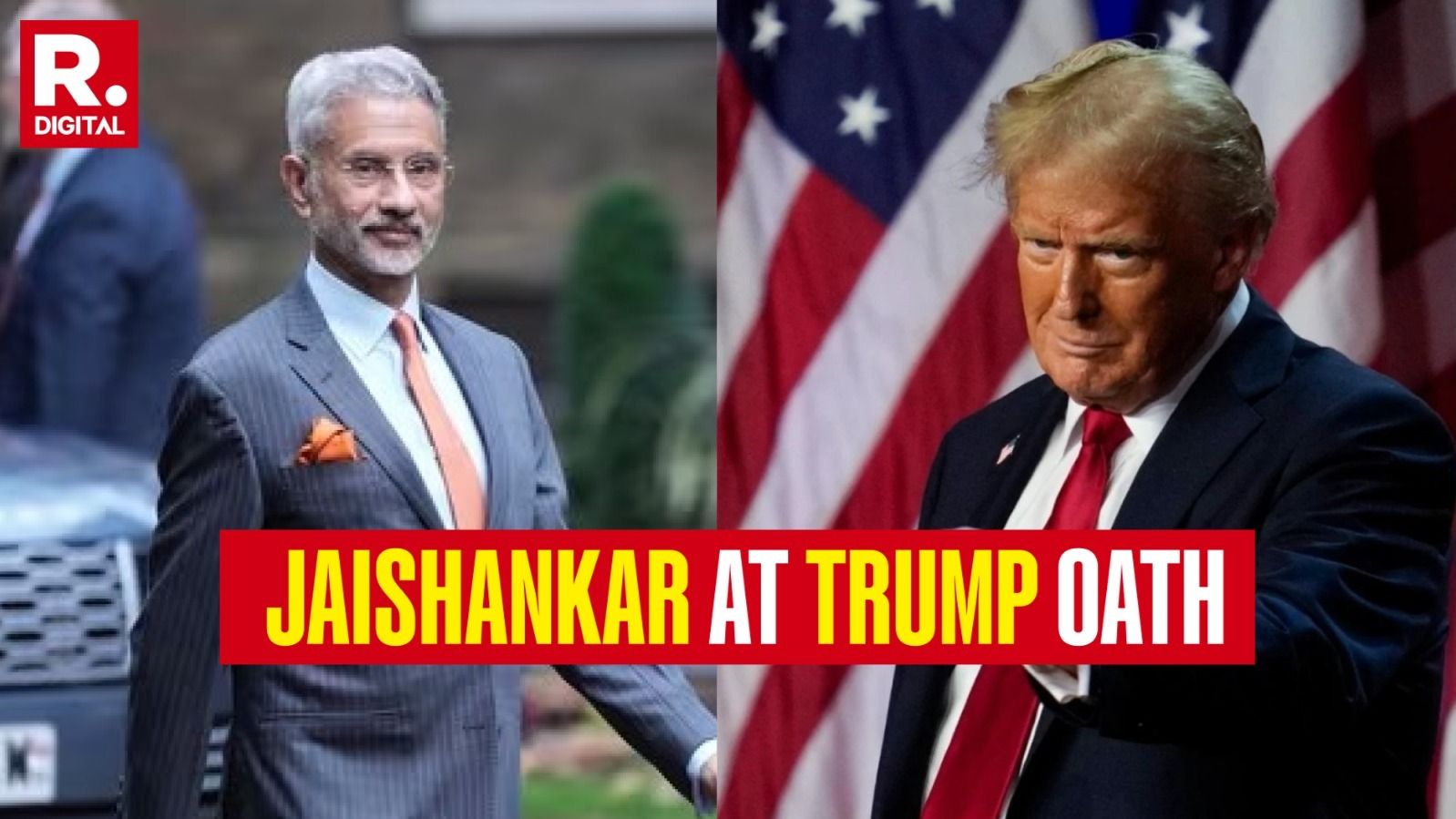 S Jaishankar Carries PM Modi’s Message For Trump at Inauguration