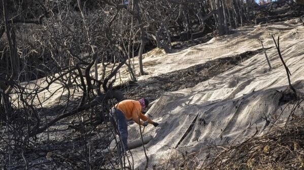 Rain in Southern California Creates Mudflows But Helps Firefighters