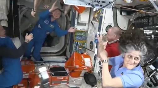 Exact Moment Crew 10 Arrive At ISS To Bring Stuck Astronauts Home