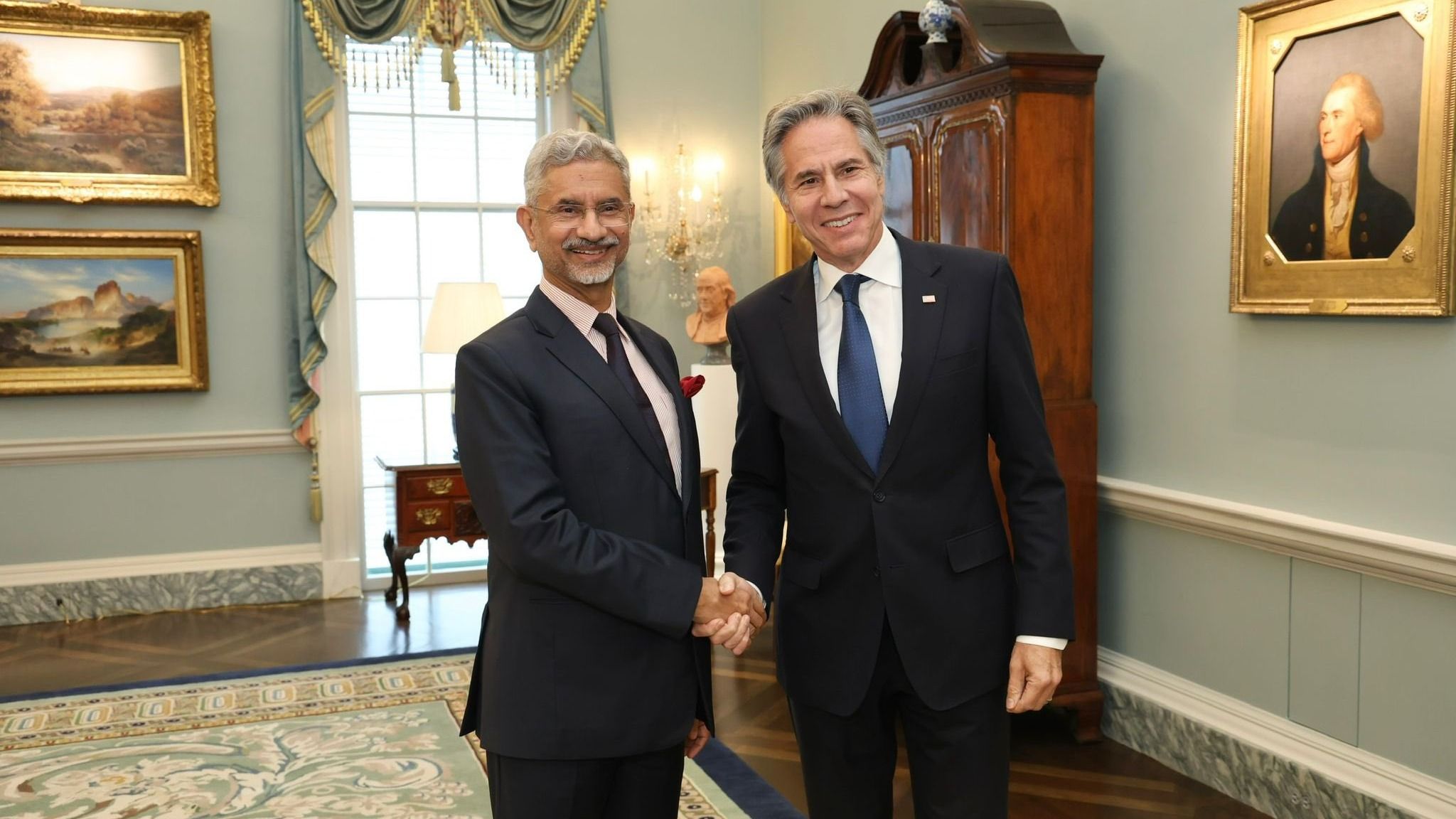 ‘Delighted’: S Jaishankar Meets Blinken in Washington, Discusses Bilateral Ties, West Asia Situation