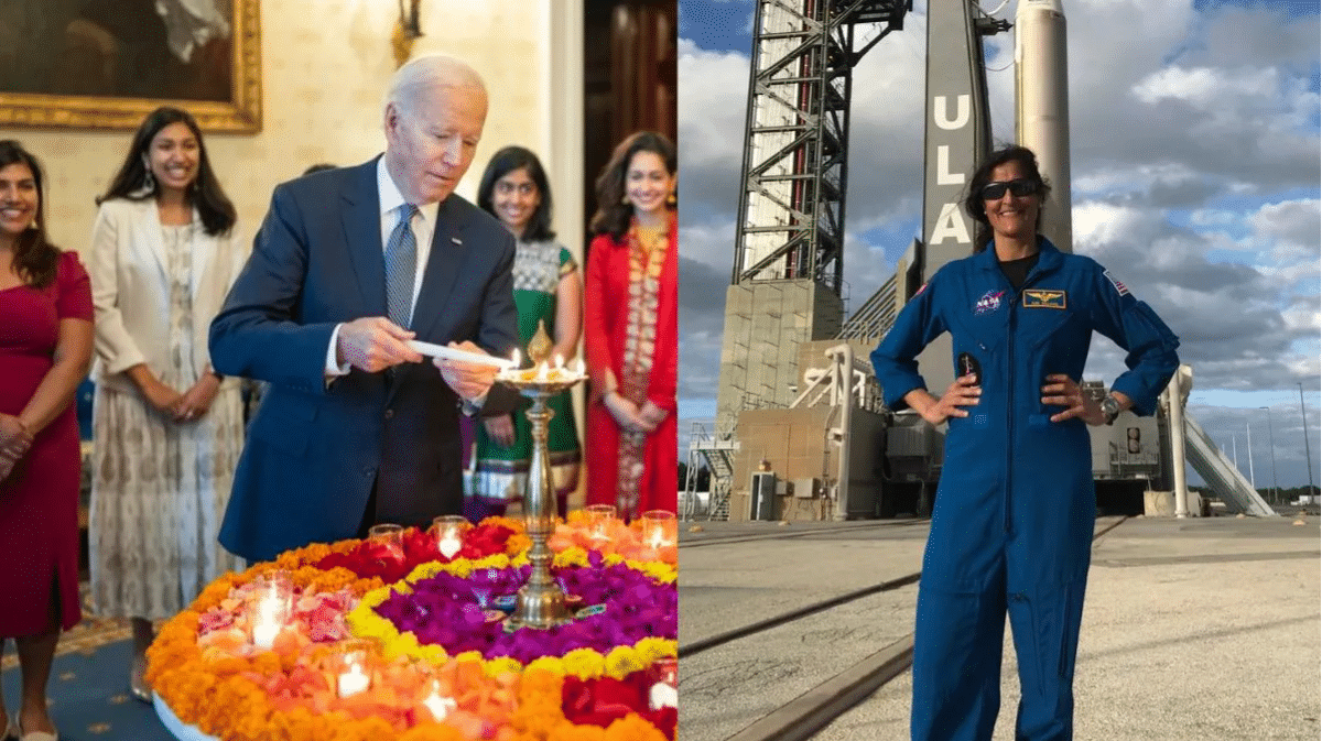 Biden Hosts Diwali Celebration at White House, Sunita Williams Invokes Indian Roots in Video Message