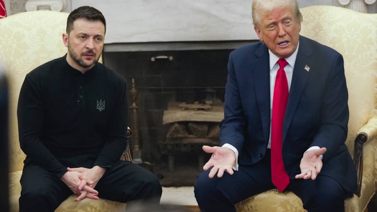 Trump-Zelenskyy Meet Turns Ugly As World Watches Huge Blow Up