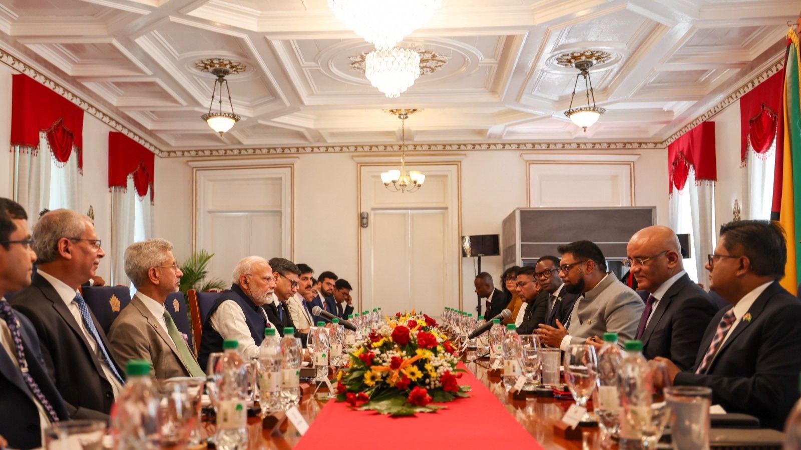 ‘Excellent Meeting’: PM Meets Caribbean Leaders at India-CARICOM Summit in Guyana to Enhance Ties