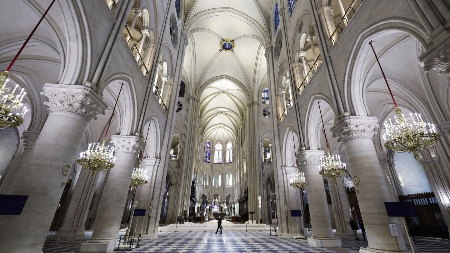 World Gets its First Glimpse Inside Notre Dame Cathedral After 5 Years Under Wraps | IMAGES