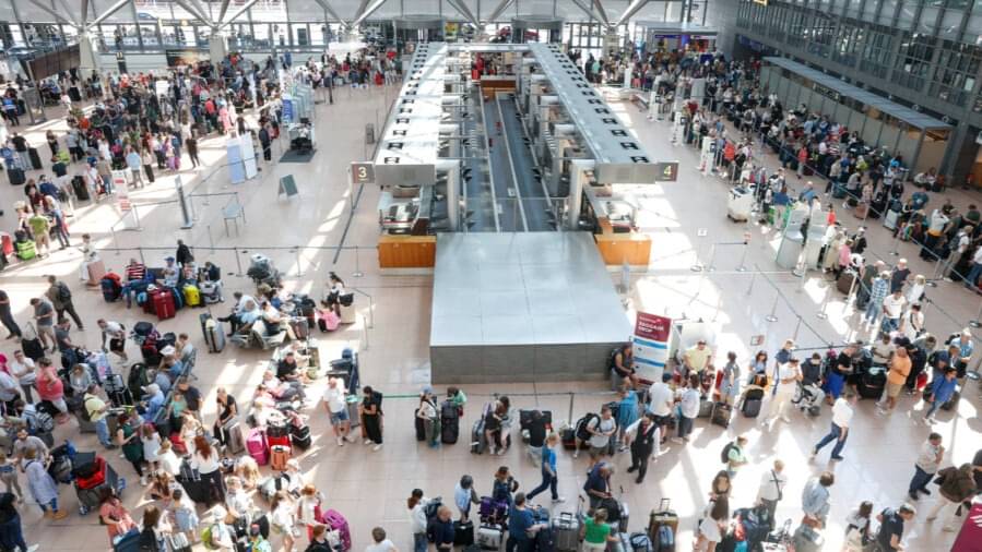IT Outage Hits Airports In Germany, Passengers Stranded