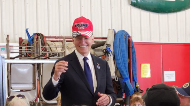 Joe Biden Wears ‘Trump 2024′ Hat At 9/11 Event. White House Explains Why