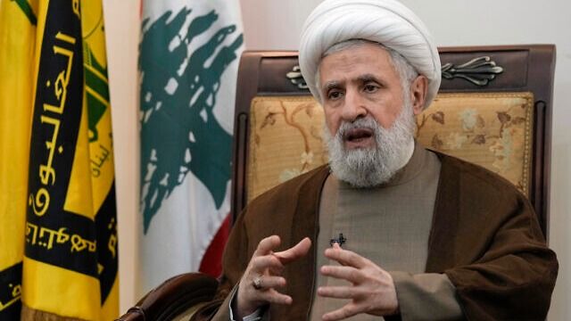 Hezbollah’s Deputy Chief Naim Qassem Vows To Continue Fight In A Defiant Public Address