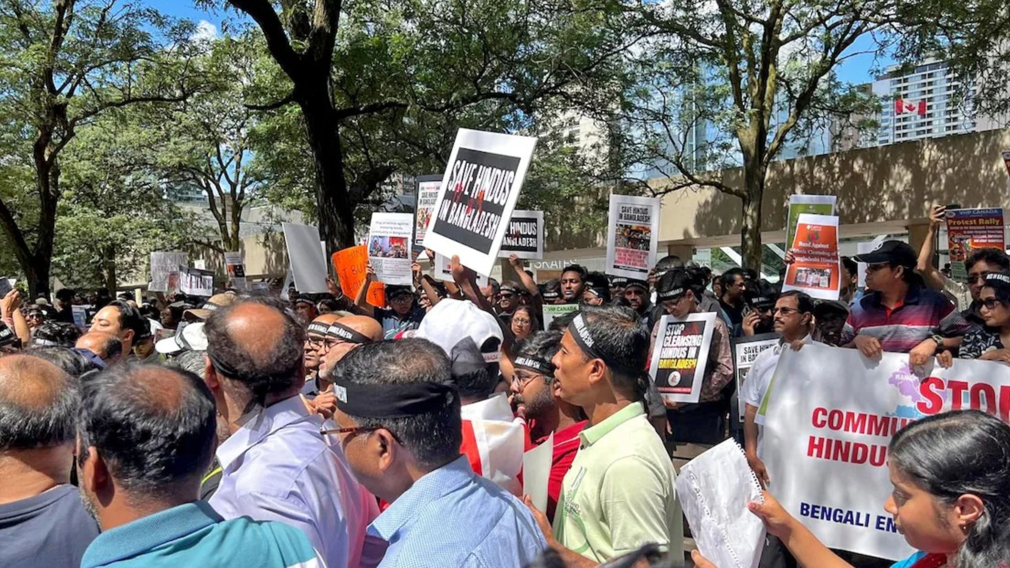 Indian American Rally in Texas to Stop ‘Hindu Genocide’ in Bangladesh