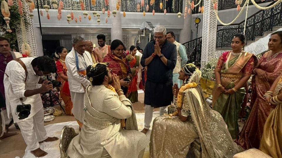 Udaipur Wedding: PV Sindhu, Husband Venkata Datta Tie Knot In Golden-Hued Traditional Ensembles