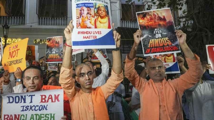 Urged Bangladesh Monks, Devotees to Practice Faith Discreetly: ISKCON Kolkata spokesperson