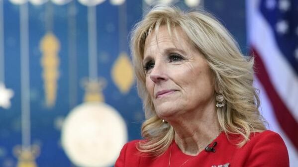 US First Lady Jill Biden arrives in France for Olympics