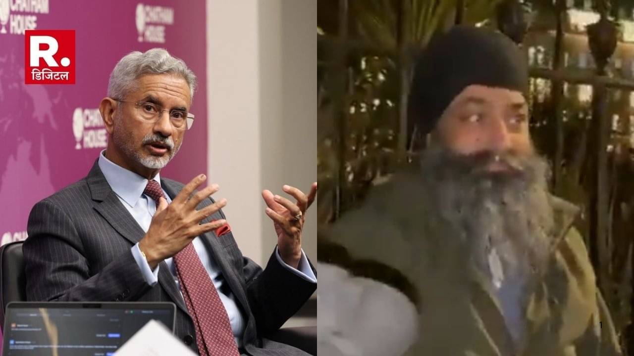 Khalistani Supporters Try to Attack EAM S Jaishankar in London | VIDEO