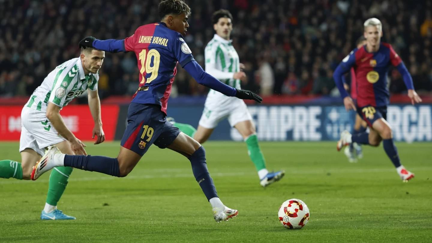 Wanted To Keep The Momentum Barcelona Thrash Real Betis 5 1 To Reach