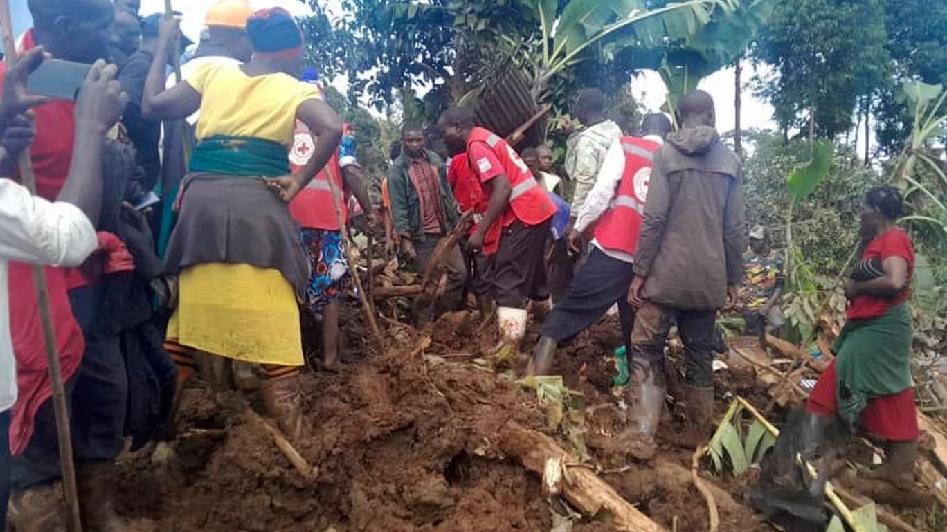 13 Dead as Landslides Bury 40 Homes in Eastern Uganda Villages