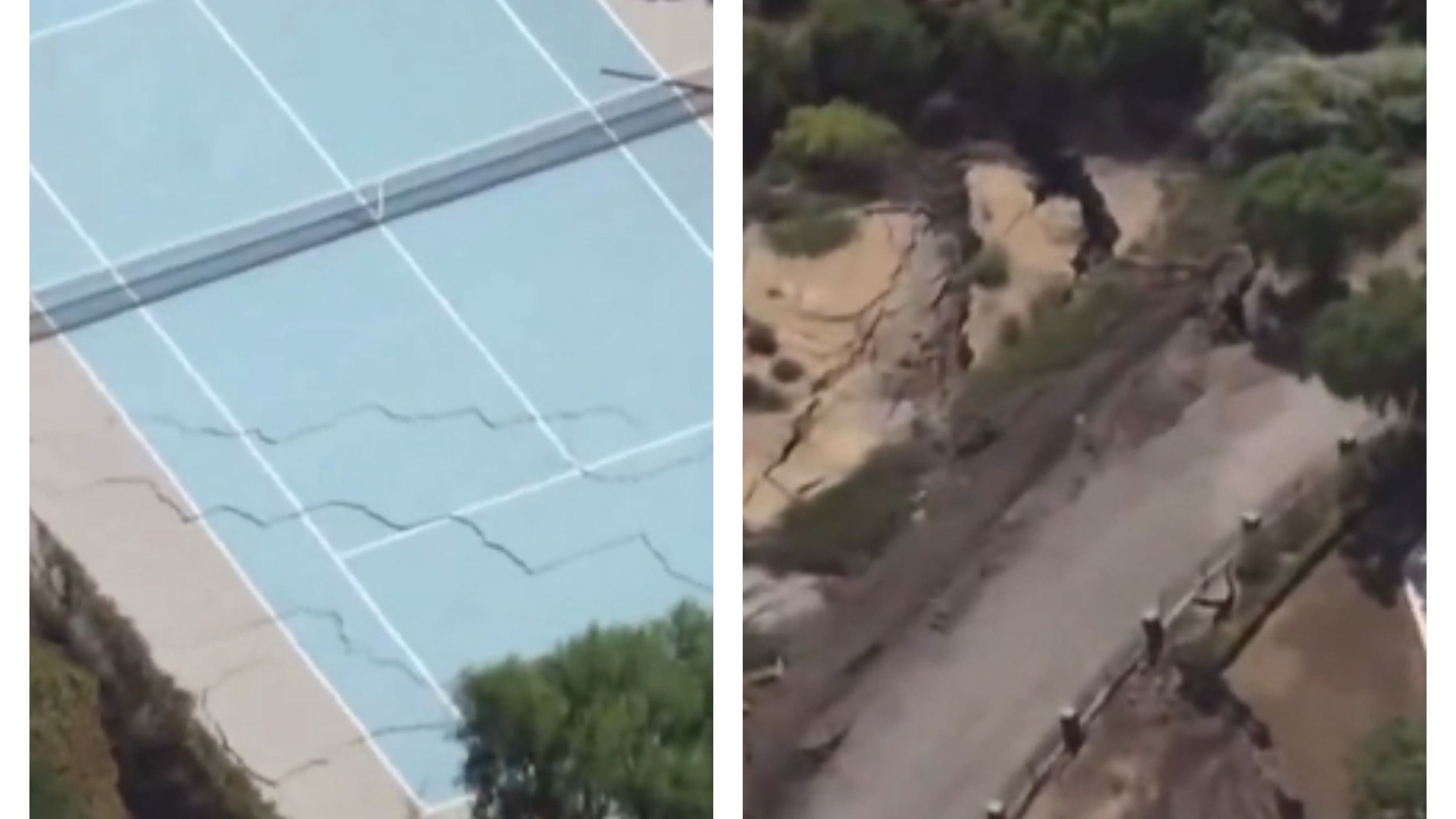 VIDEO: Giant Cracks Form in Different Parts of United States’ Los Angeles