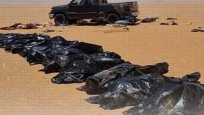 Two Mass Graves Containing 50 Migrants Found at Kufra Farm in Southeastern Libya