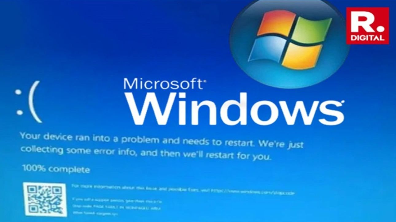 Microsoft Global Outage LIVE: Flights, Markets, Railways Badly Hit After ‘Blue Screen of Death’