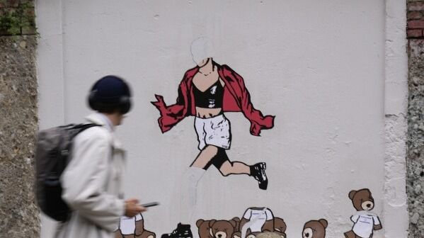 Vandals Deface a Mural in Italy Depicting a Survivor of Oct. 7 Attack