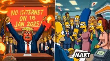 January 16, 2025: Influencers Claim Worldwide Internet Outage, Cite The Simpsons