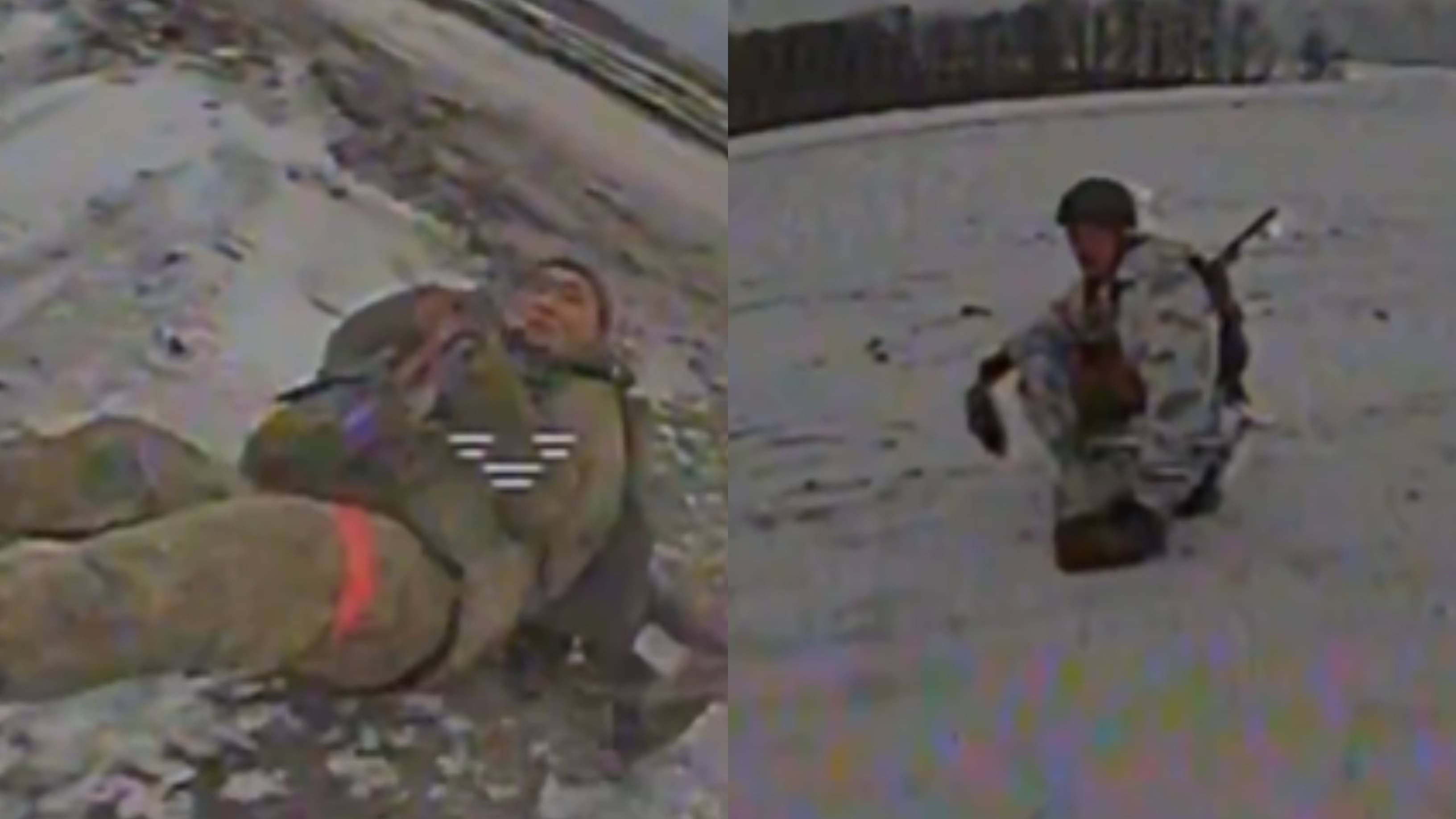 WATCH: North Korean Soldiers Run for Shelter After Being Hunted by Ukraine Drones