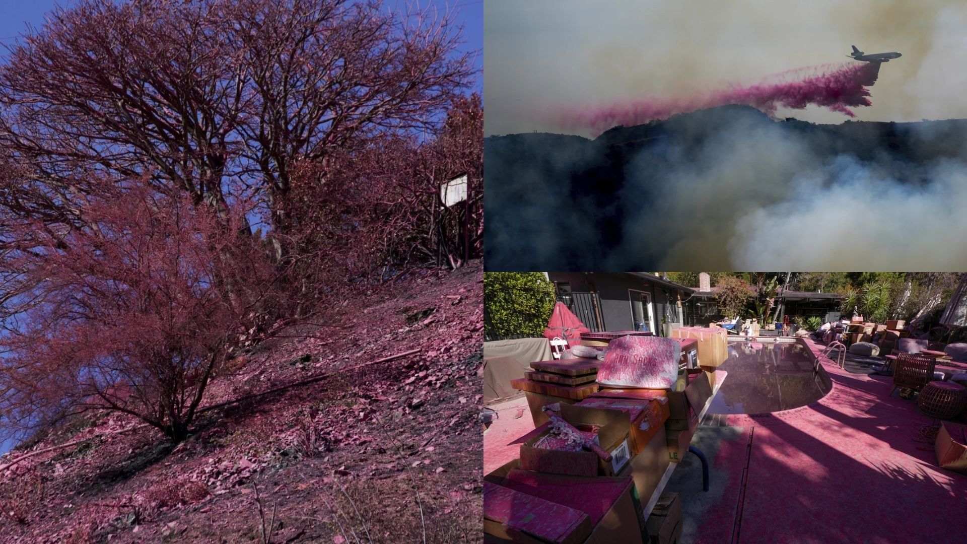 How Are Pink Flame Retardants Being Used To Slow California Fires?