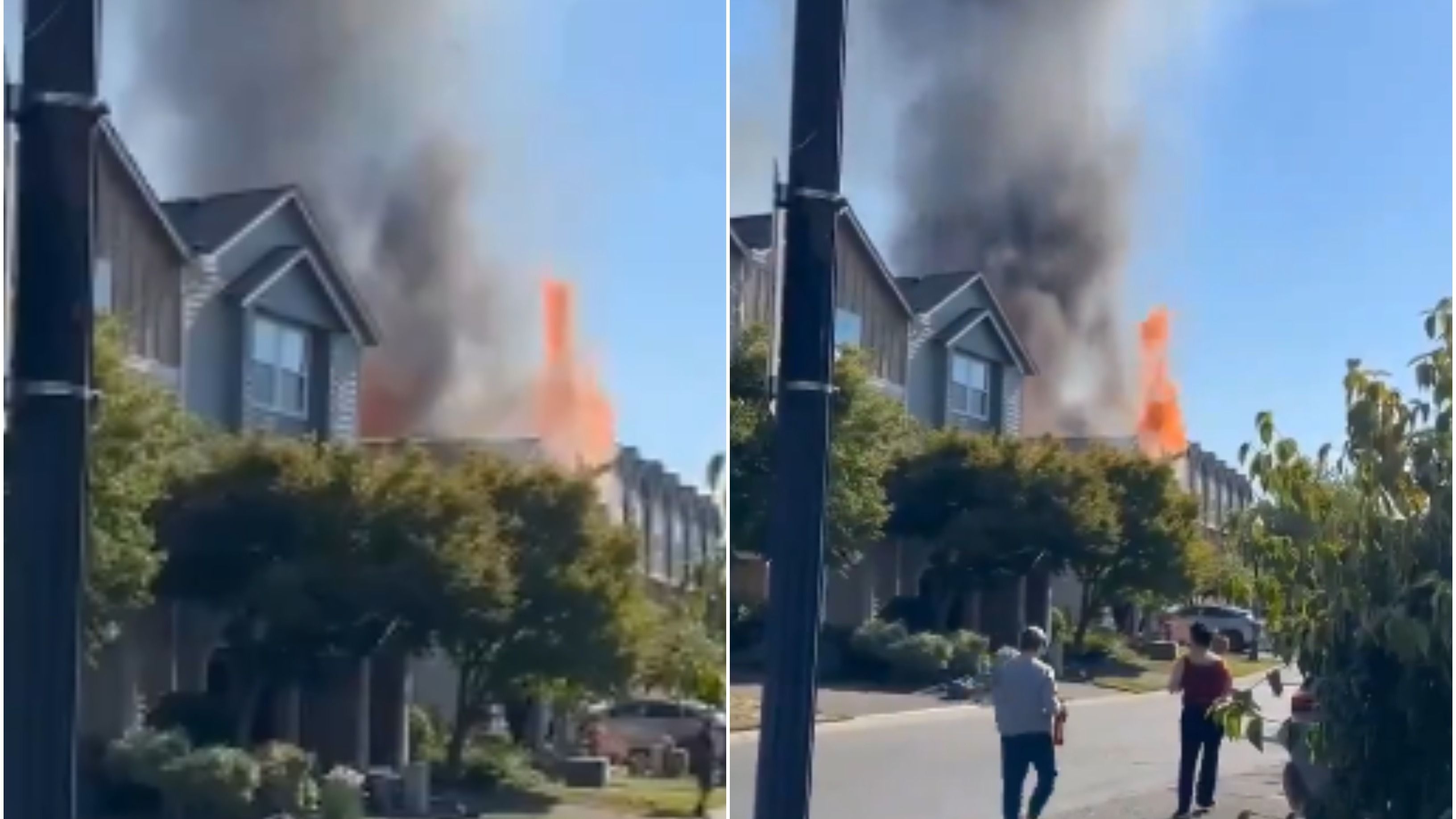 Shocking Visuals: Plane Crashes into House in Oregon, Ignites Fire | Watch