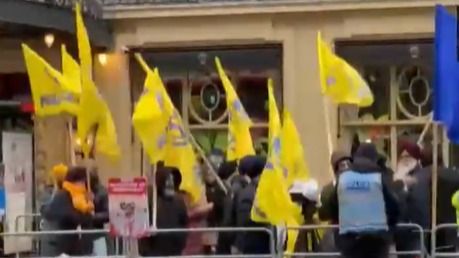 Pro-Khalistan Radicals Met With Fierce Counter-Protest By Indian Diaspora In London On Republic Day