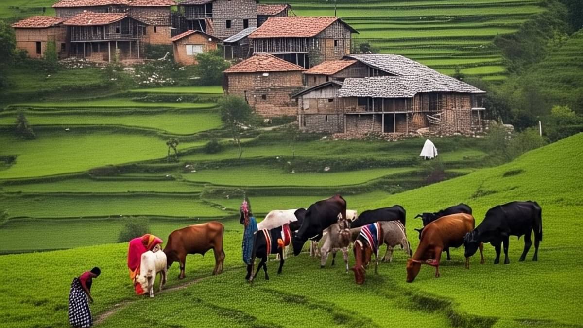 देशाच्या कोणत्या राज्यात ते गाव आहे? जेथे 6 महिन्यांपेक्षा कमी 6 महिने, लोक 6 महिने डोंगरावर राहतात, कारण कारण माहित आहे