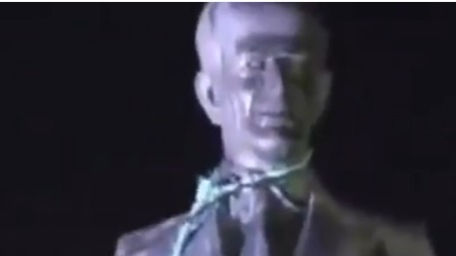 VIDEO: Rebels Topple Statue of Syrian President Bashar al-Assad’s Father in Hama