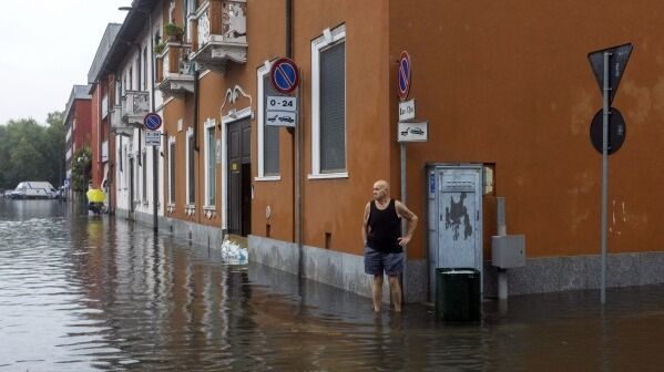 At least a Thousand People Evacuated as Flooding Hits Northern Italy