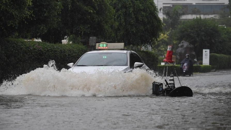 School Suspended Due To Rainstorms In Chinese Island Province Hainan