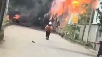 WATCH |  Injuries Feared as Massive Explosion Rips Factory in China’s Guangdong Province