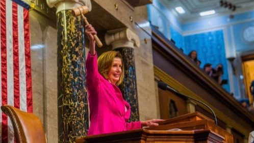 Speaker Emerita Nancy Pelosi Says ‘It’s Up To The President’ To Decide To Stay in The Race