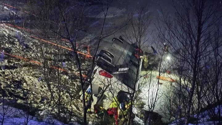 Multiple Injuries, Casualties Reported After Bus Carrying Over 60 People Crashed In Norway’s Hadsel