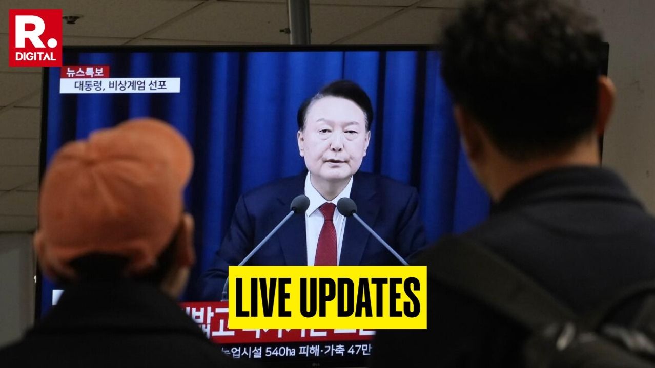 LIVE: Martial Law Triggers Clashes Between Civilians And Military in South Korea