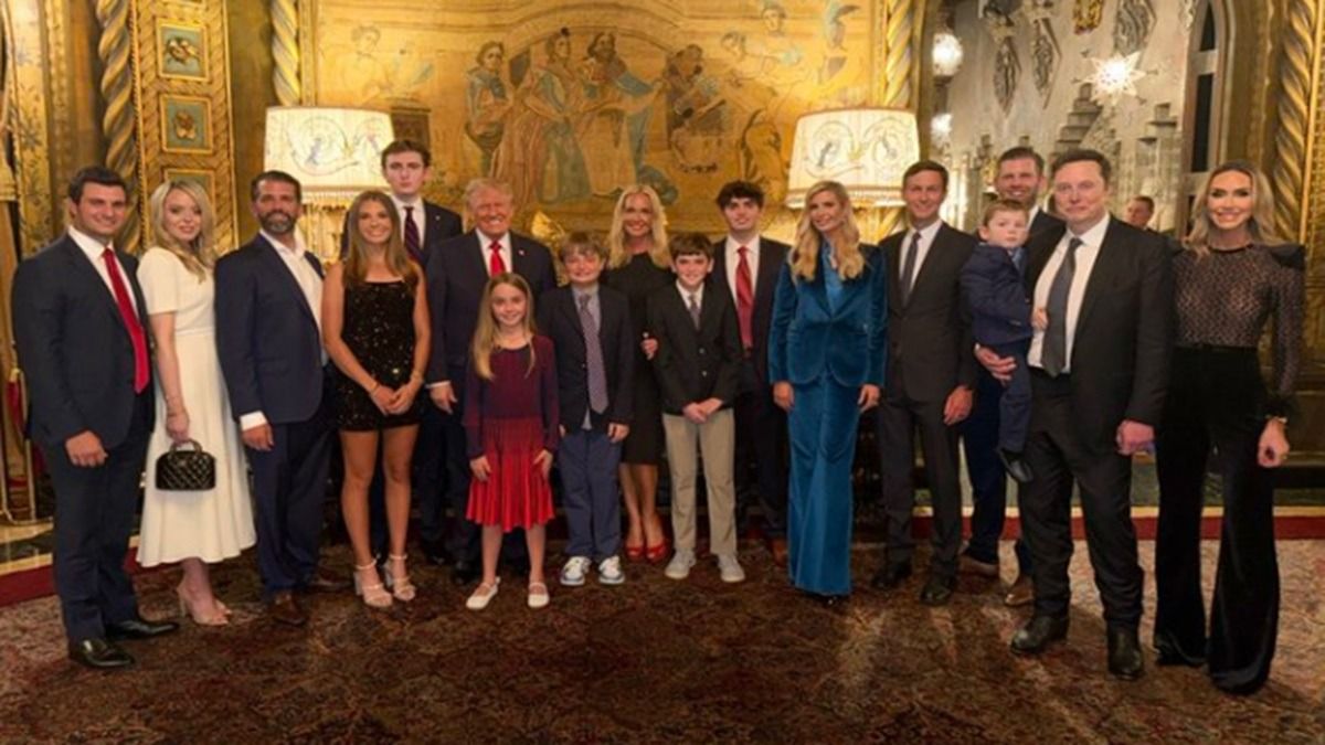 Elon Musk Poses with Trump Family in Election Victory Photo —But Where’s Melania?