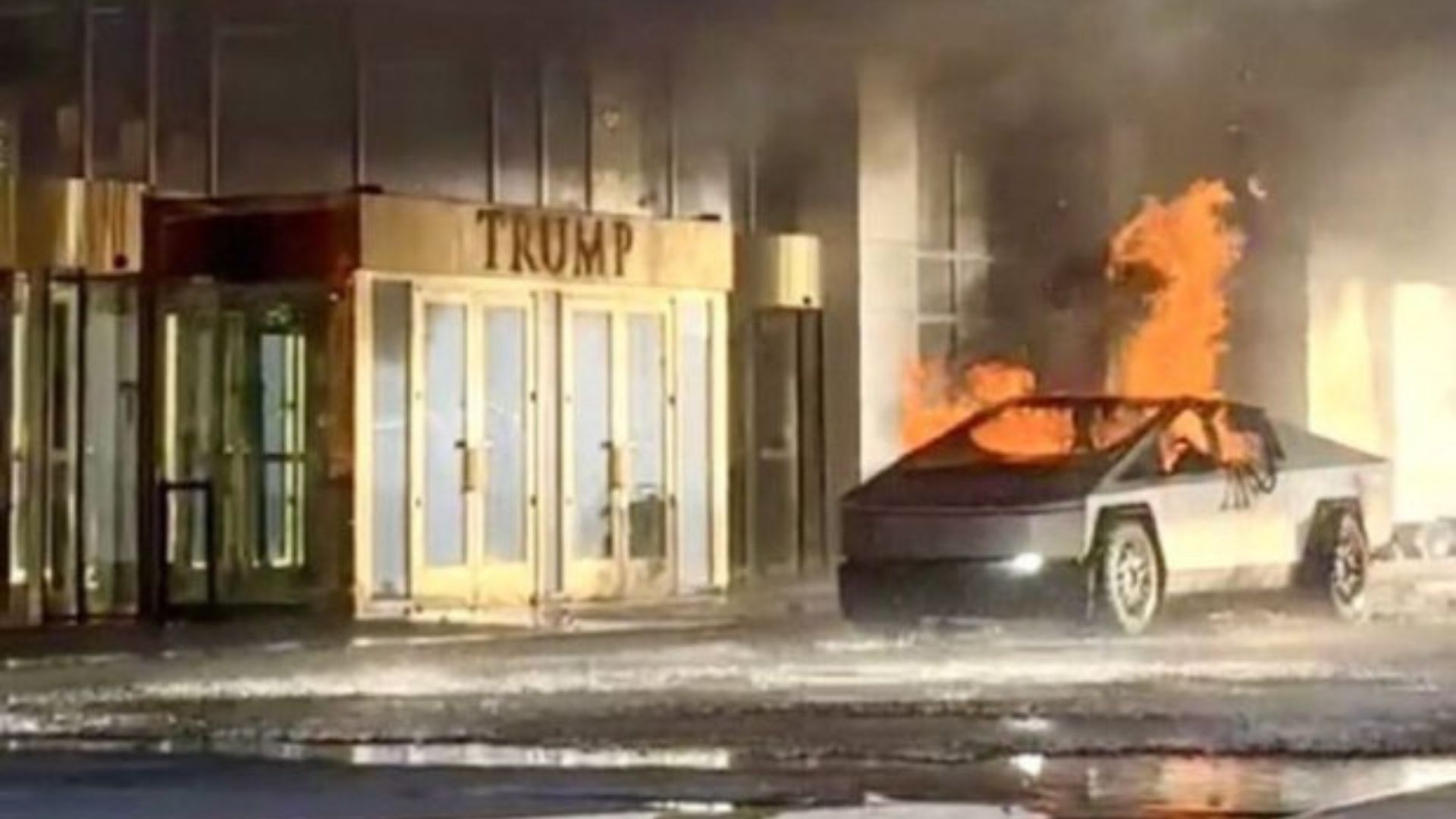 Tesla Cybertruck Driver Had Shot Himself Before it Exploded Outside Trump’s Las Vegas Hotel