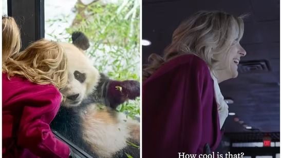 ‘That’s Cute Right?’: Jill Biden Enjoys Special Zoo Tour With Hunter Biden’s Son On Final FLOTUS Trip