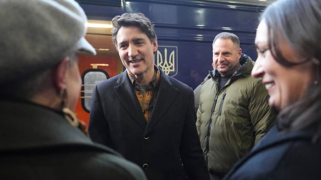 Trudeau And Other Foreign Leaders Visit Ukraine To Show Support On War’s 3rd Anniversary